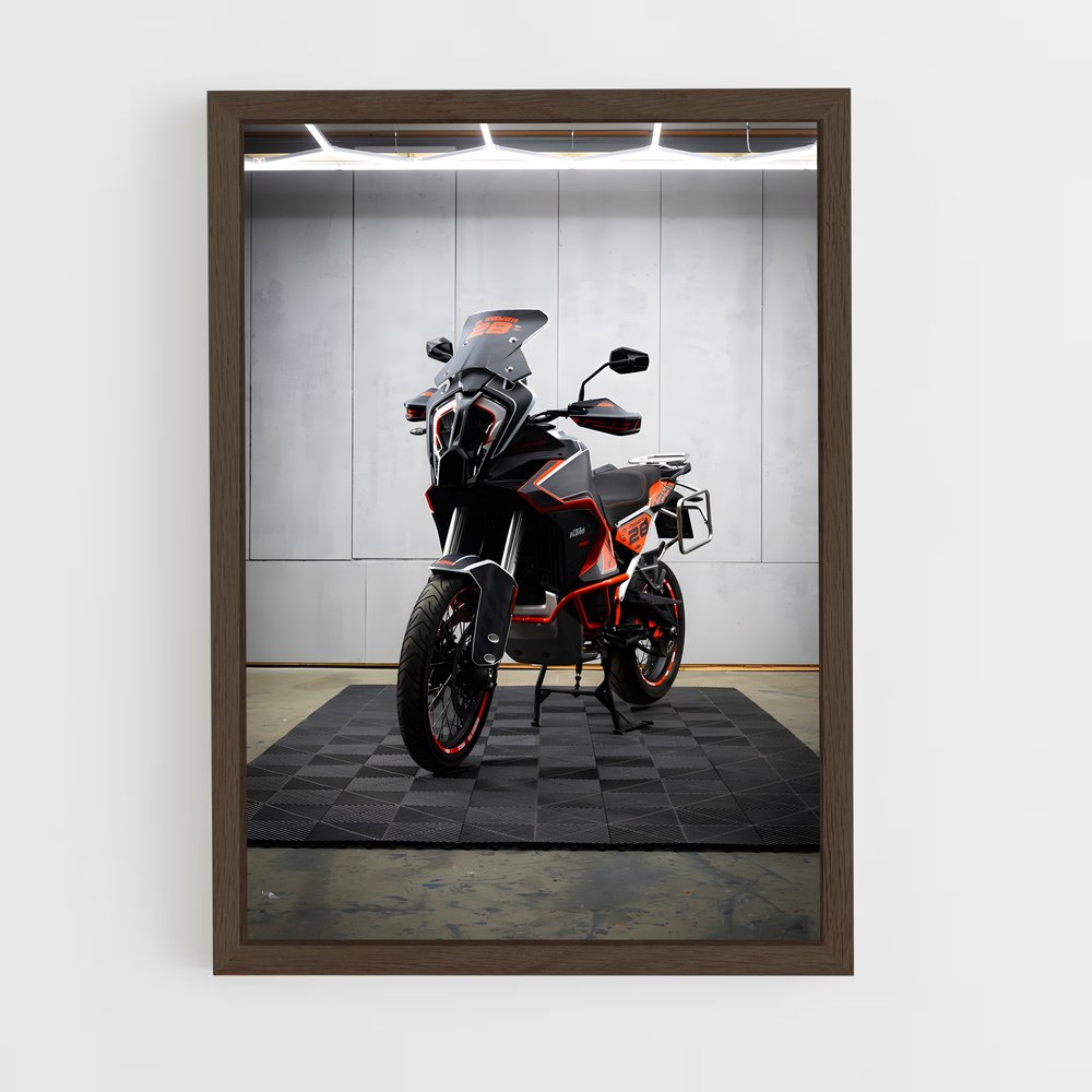 Poster Garage Adventure – affiche KTM Moto (vue 5)